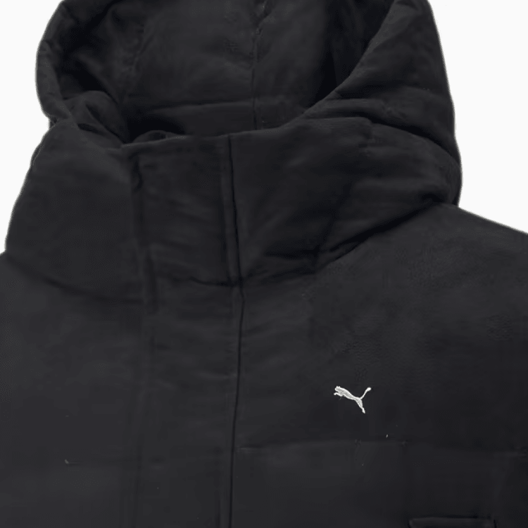 Puma MMQ Hidden Zip Puffer Jacket Black — фото 2