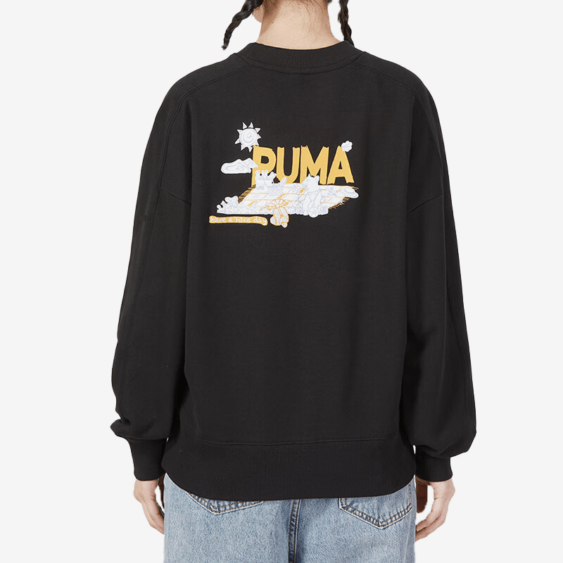 Puma Classics Joy Graphic Graphic Crew W — фото 3