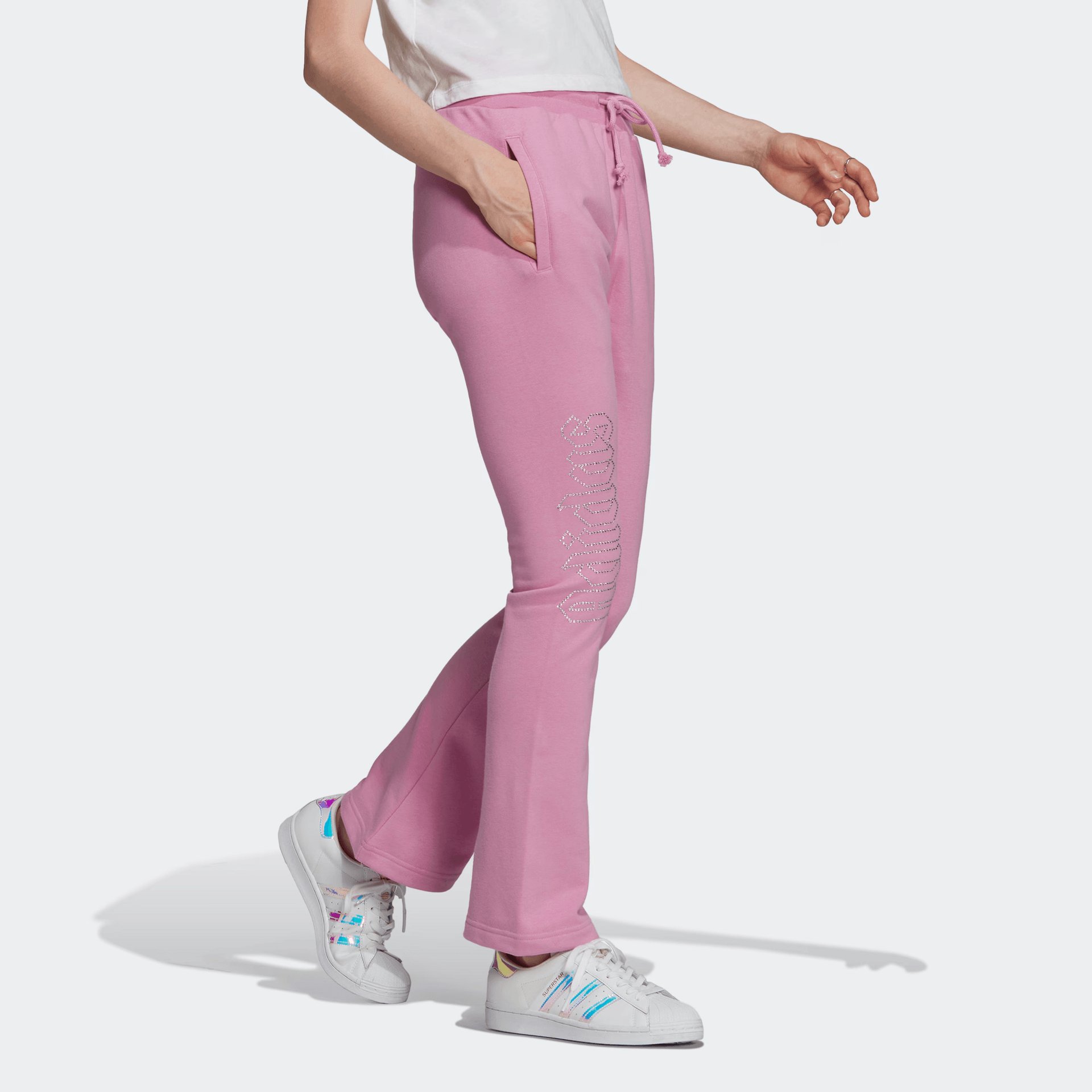 Adidas Originals 2000 Luxe Open Hem Track Pants — фото 2