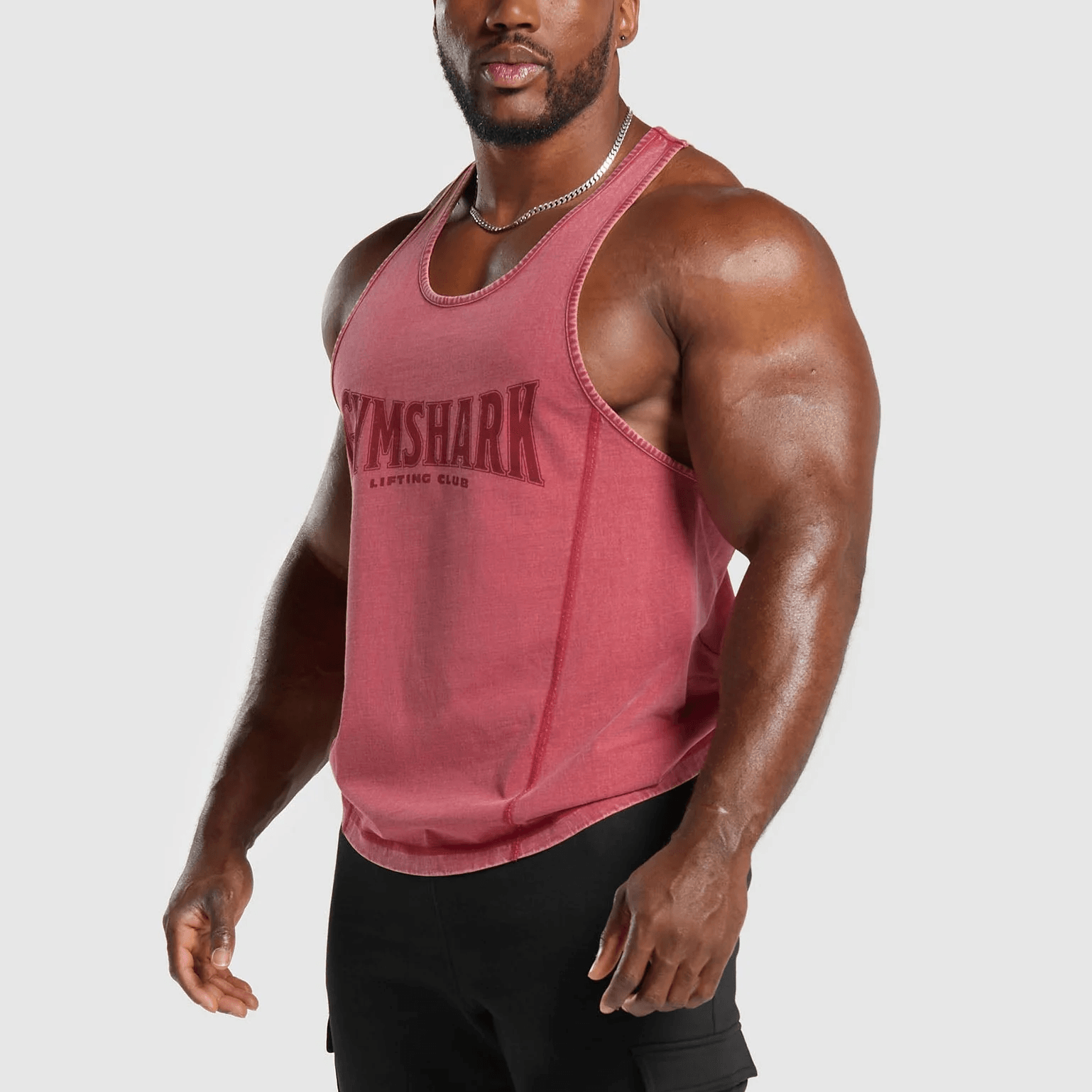 Gymshark Heritage Washed Stringer — фото 3