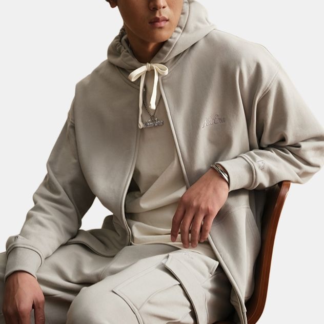 New Era FW24 Hoodie Light Grey — фото 3