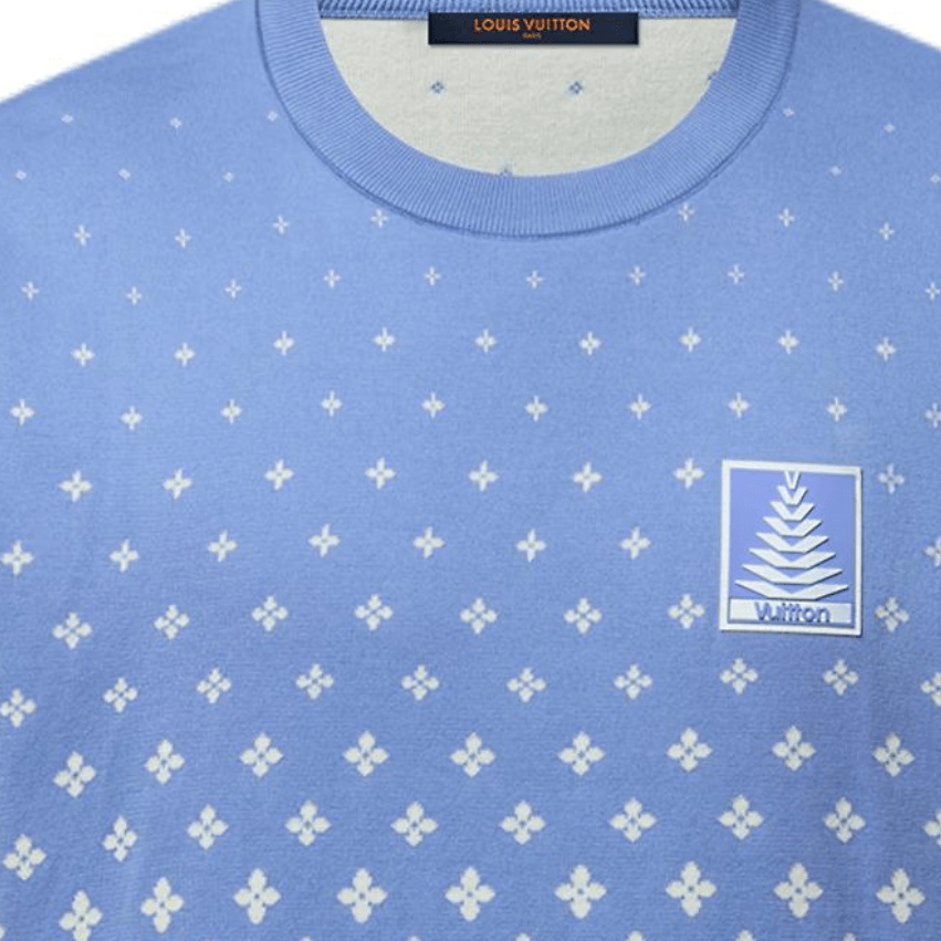 Louis Vuitton Ski FW24 Blue T-Shirt — фото 5