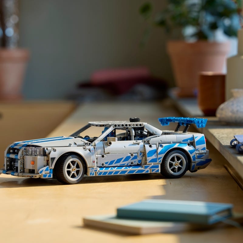 Lego Nissan Skyline GT-R R34 — фото 5