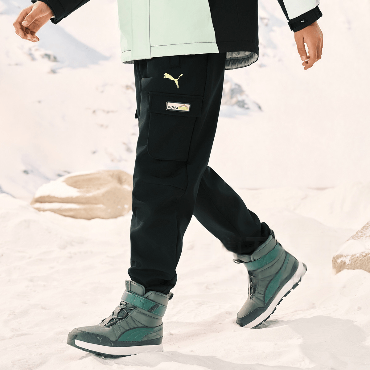 Puma Cargo Straight-Leg Pants — фото 1