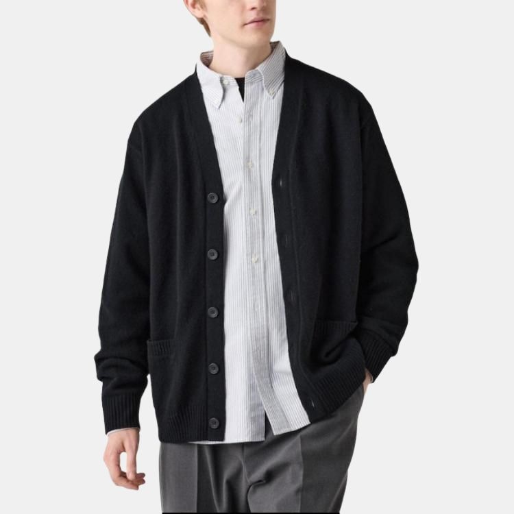 Uniqlo Cardigan Black — фото 5