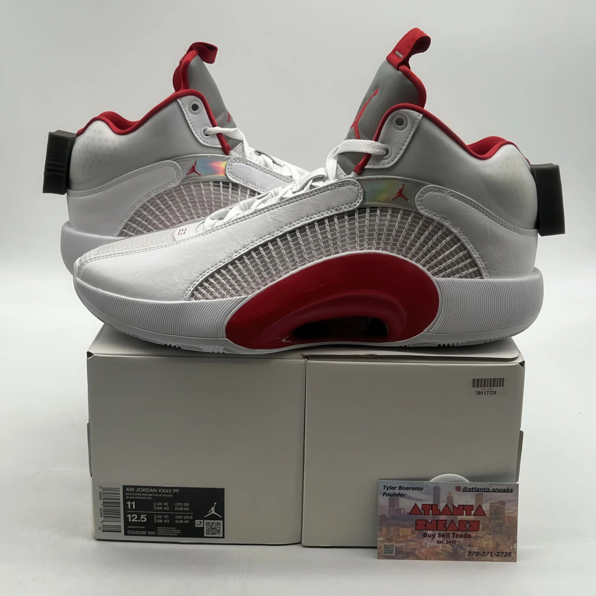 Jordan Air Jordan 35 "Fire Red" — фото 6