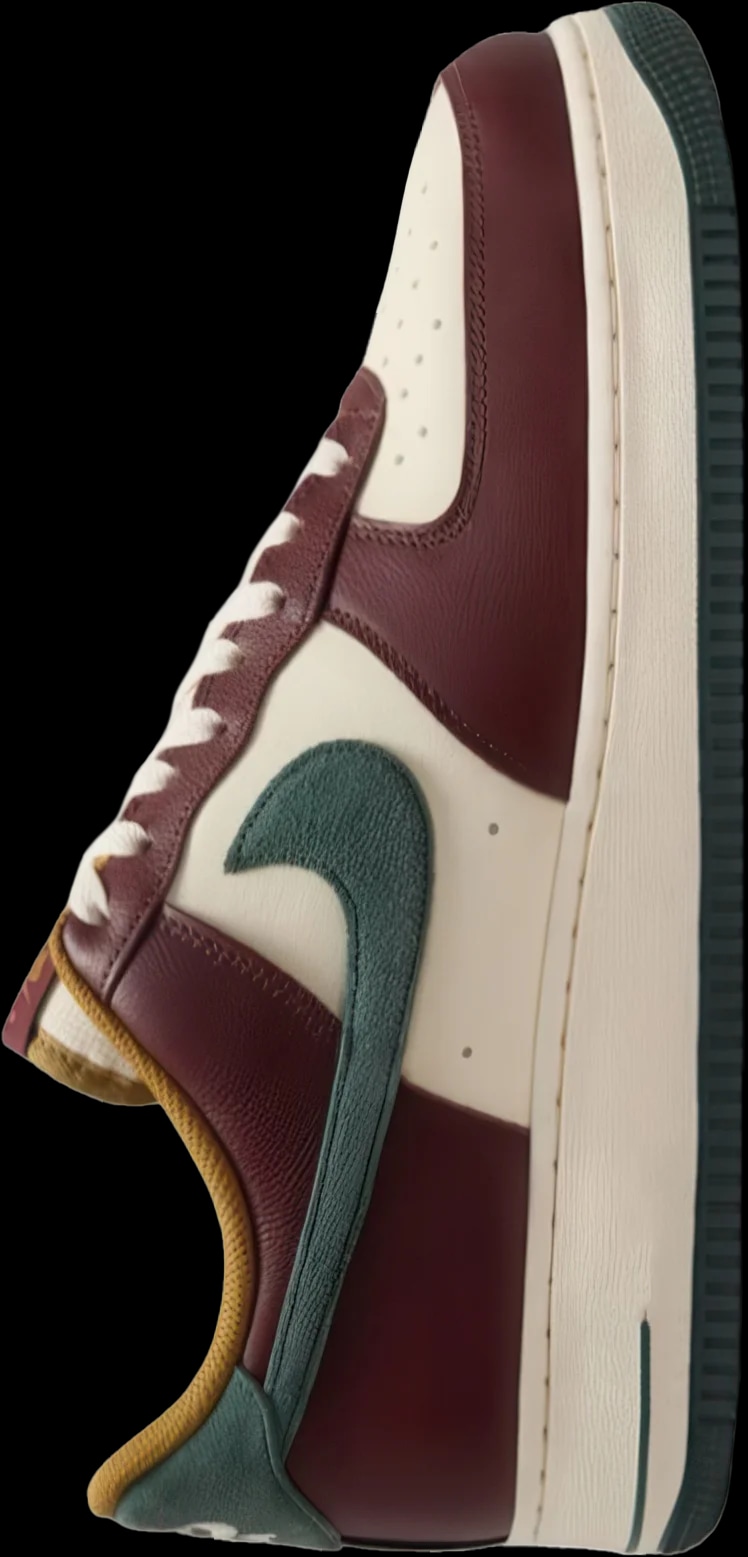 Nike Air Force 1 Low "Dark Team Red/Vintage Green"