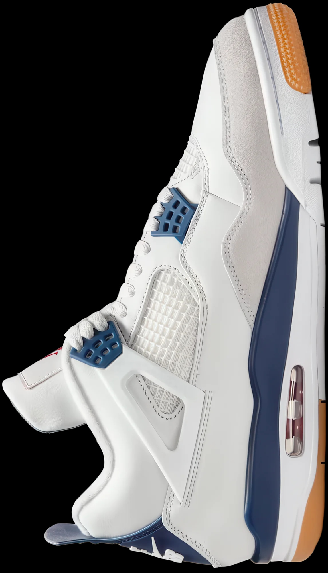 Jordan Nike SB x Air Jordan 4 "Navy"