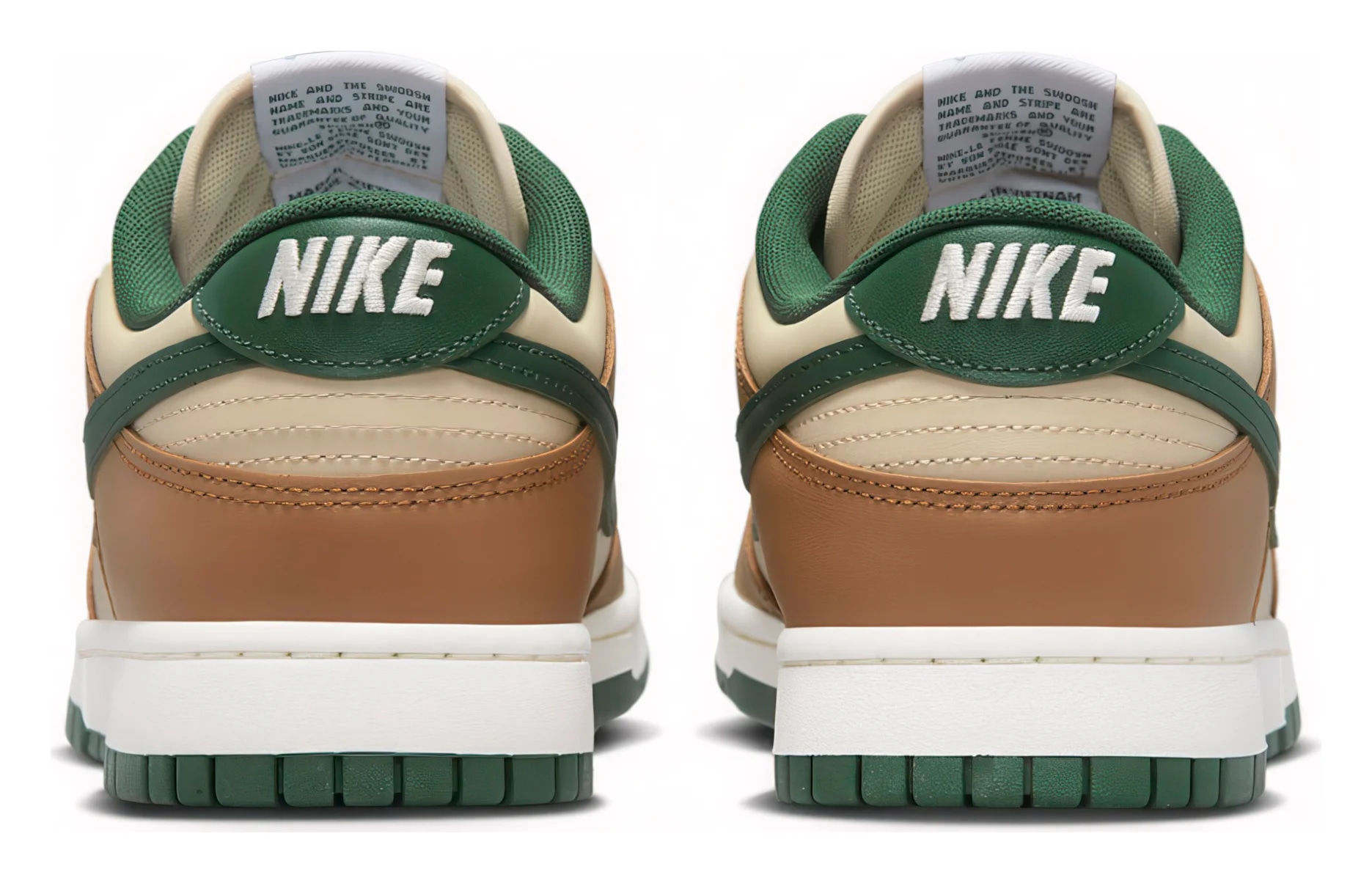 Nike Dunk Low "Beige Brown Green" — фото 11
