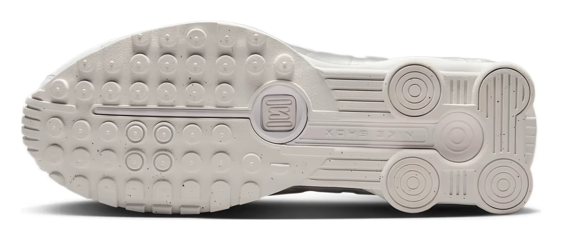 Nike Shox R4 "White and Metallic Silver" — фото 10
